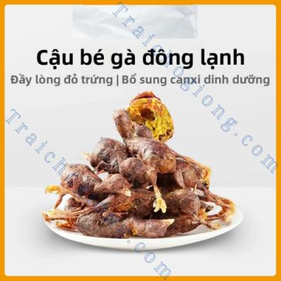 Gà Sấy Khô Nguyên Con Snack Gà Con Đông Khô Chó Mèo