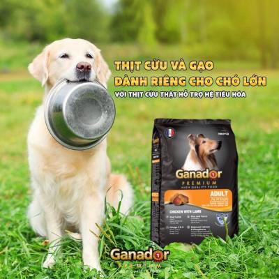 Hạt Ganador Túi 3 Kg Đủ Vị Gà Nướng - Bò Nướng - Cá Hồi