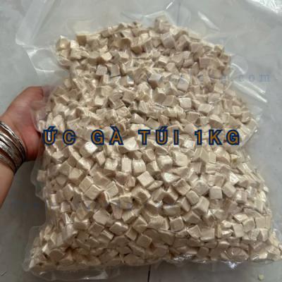 Thịt Gà Sấy Khô Dạng Viên Túi 1Kg Cho Chó Mèo An Toàn