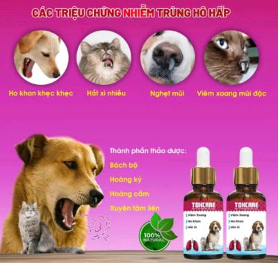Thuốc Trị Ho, Viêm Xoang, Viêm Mũi Cho Cún