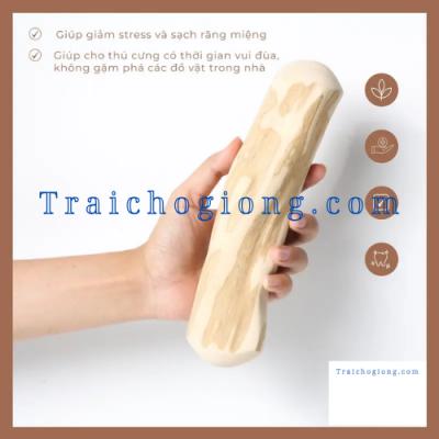 Xương Gặm Gỗ Cà Phê Tự Nhiên Size XL